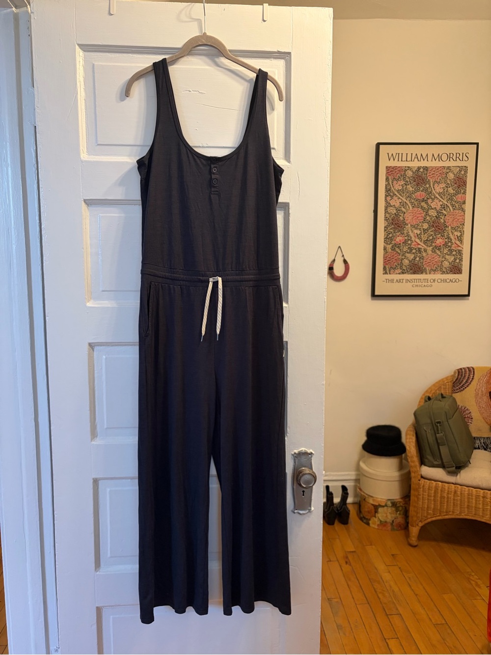 Vuori Navy Jumpsuit